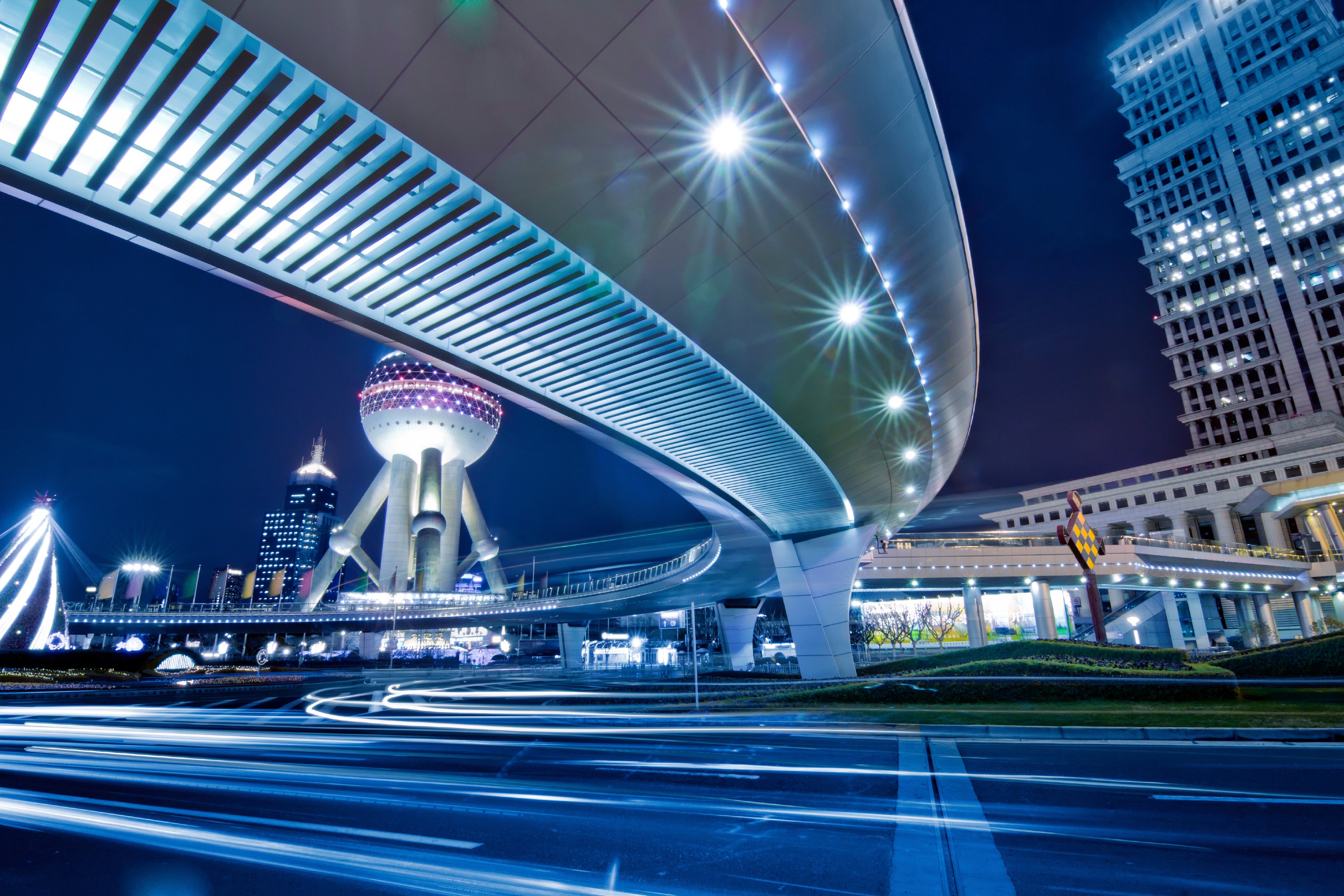 Shanghai at night